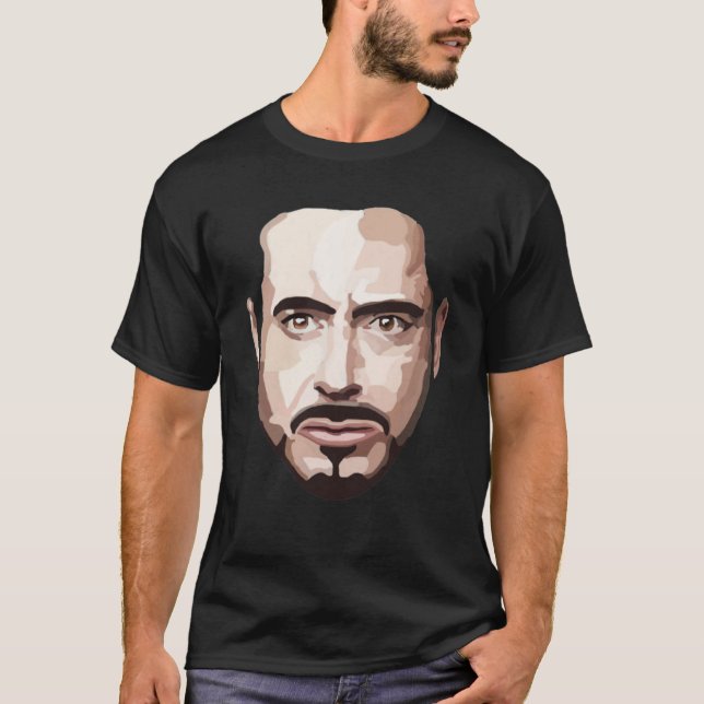 Robert Downey Jr   T-Shirt (Front)