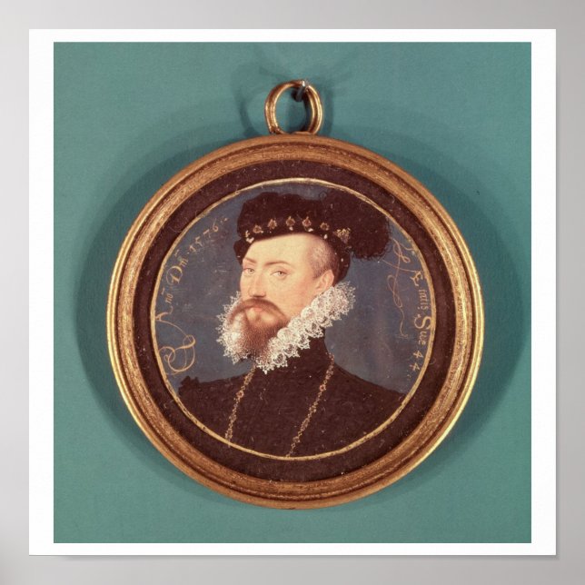 Robert Dudley, Earl of Leicester (c.1532-88) 1576 Poster (Front)