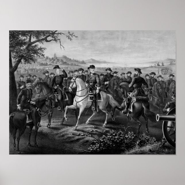 Robert E. Lee and His Generals Poster (Front)