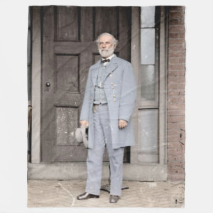 ROBERT E. LEE FLEECE BLANKET