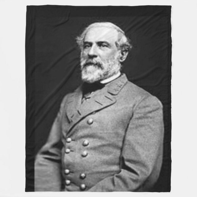 ROBERT E. LEE FLEECE BLANKET (Front)