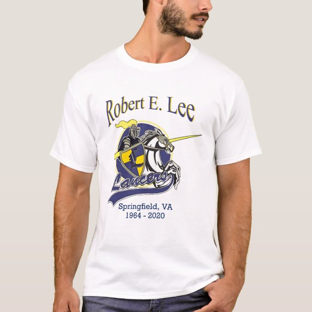 Robert E. Lee High School Lancers T-shirt (Front)