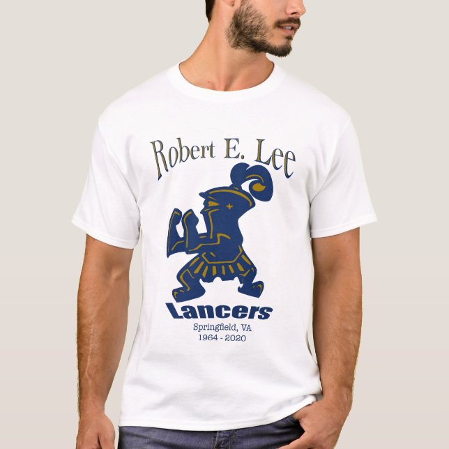 Robert E. Lee High School Lancers T-shirt (Front)