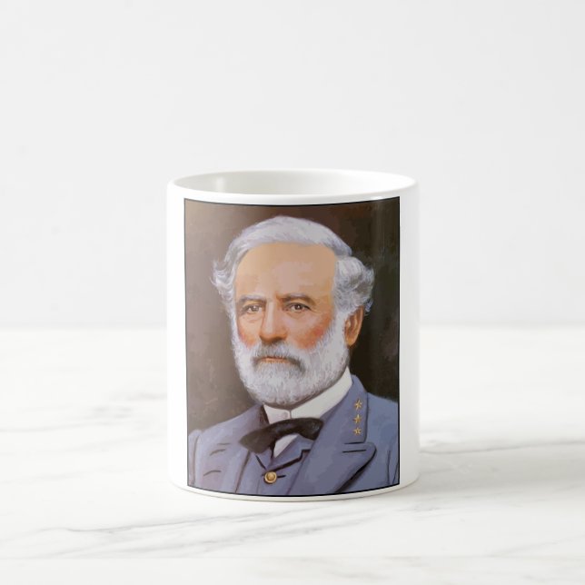 Robert E. Lee Painting Coffee Mug (Center)