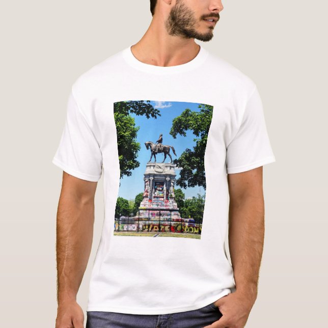 Robert E Lee Statue T-Shirt (Front)
