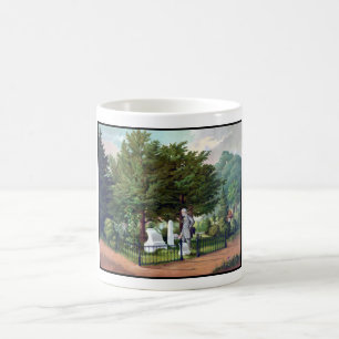 Robert E. Lee Visits Stonewall Jackson's Grave Coffee Mug