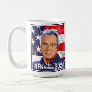 Robert F Kennedy, Jr. for President 2024, RFK Jr Coffee Mug