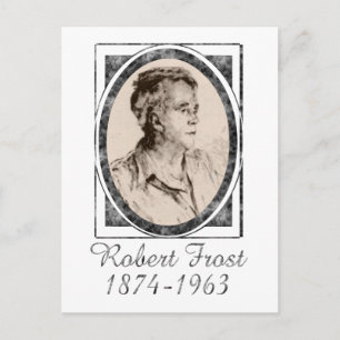 Robert Frost Postcard