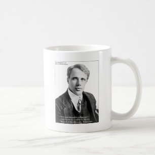 Robert Frost "Road Travelled" Quote On Cards & Gif Coffee Mug