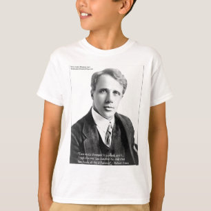 Robert Frost "Road Travelled" Quote On Cards & Gif T-Shirt