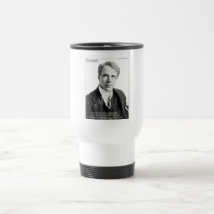 Robert Frost "Road Travelled" Quote On Cards & Gif Travel Mug