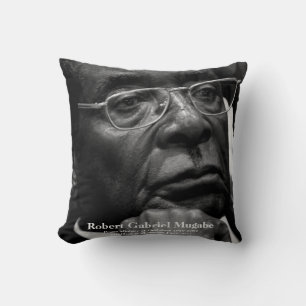 Robert G. Mugabe, President of Zimbabwe Cushion