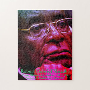 Robert G. Mugabe, President of Zimbabwe Jigsaw Puzzle