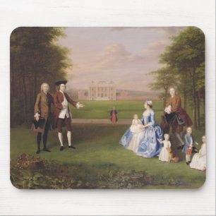 Robert Gwillym of Atherton and his Family, c.1745- Mouse Mat