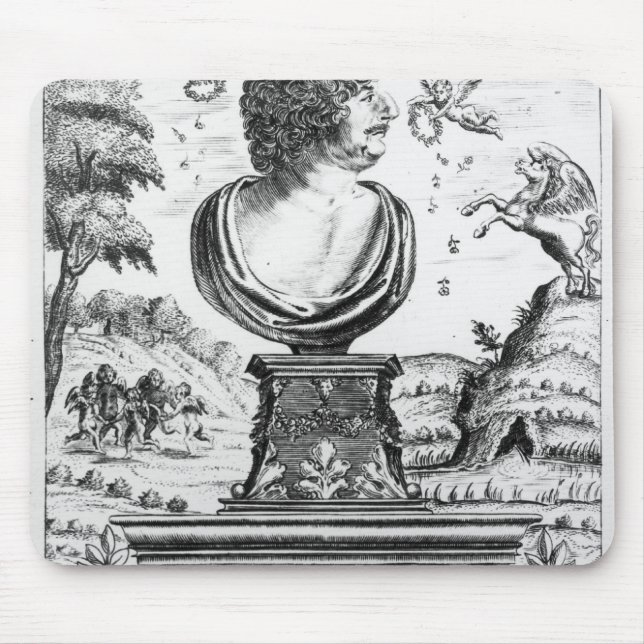 Robert Herrick , engraved by the artist Mouse Mat (Front)