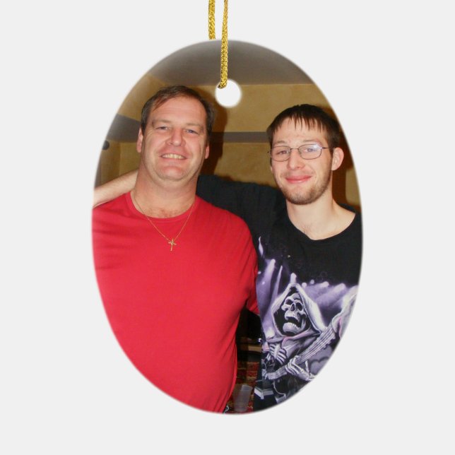 Robert Hoynes Tribute Ornament #3 (Back)