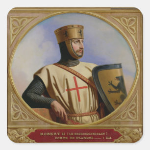 Robert II le Hierosolymitain, Count of Square Sticker