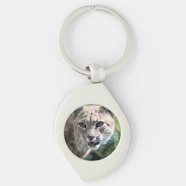Robert J. Bobcat Key Ring (Front)