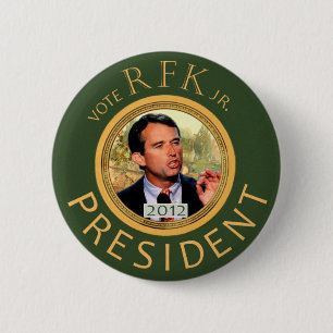 Robert Kennedy, jr. 2012 6 Cm Round Badge