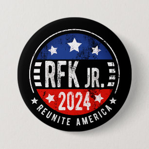 Robert Kennedy, Jr. for President 2024 7.5 Cm Round Badge