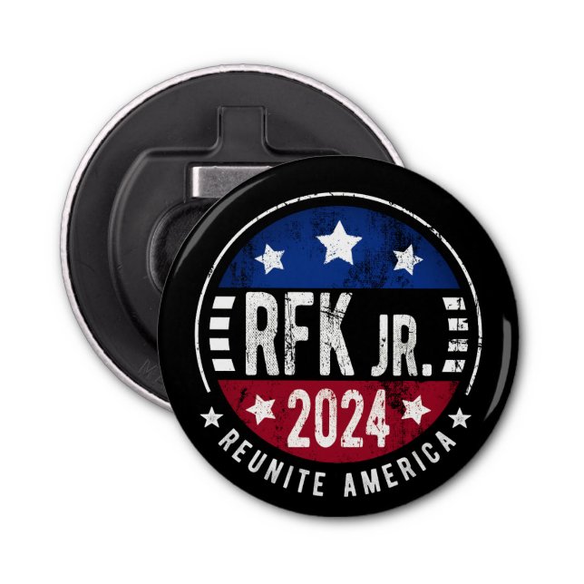 Robert Kennedy, Jr. for President 2024 Bottle Opener (Front)