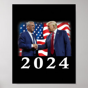 Robert Kennedy Jr Rfk Jr For Trump Unity President Poster