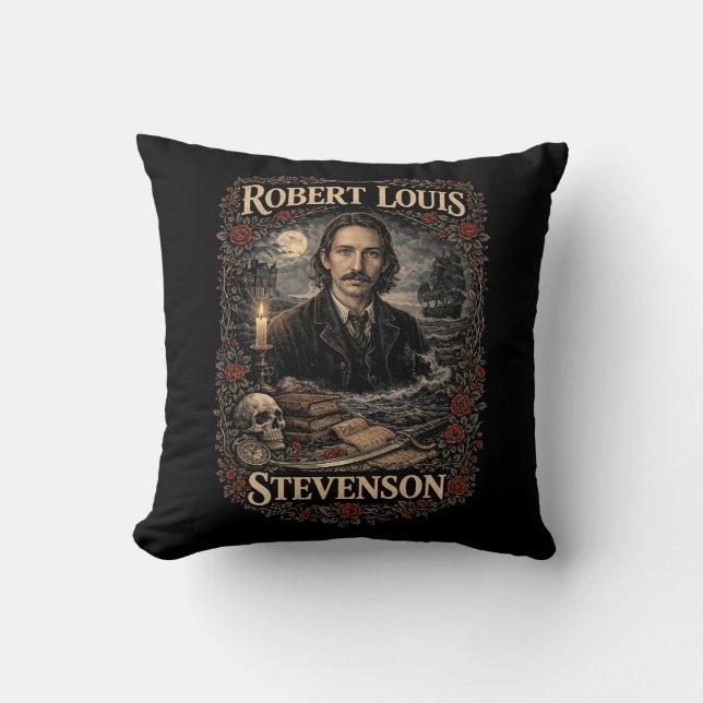 Robert Louis Stevenson Cushion (Front)