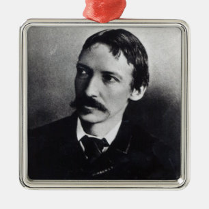 Robert Louis Stevenson Metal Tree Decoration