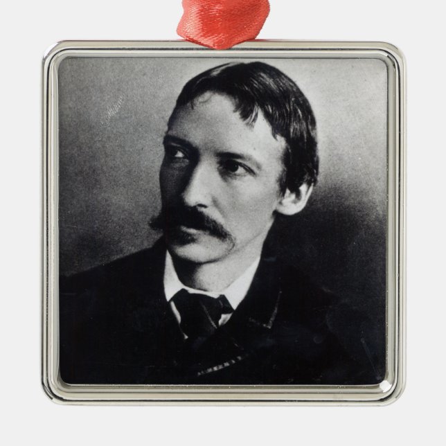 Robert Louis Stevenson Metal Tree Decoration (Front)