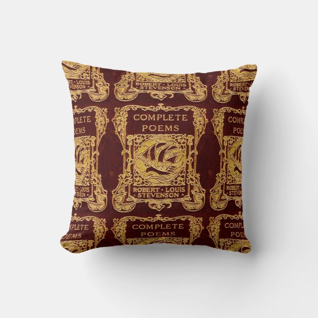Robert Louis Stevenson Poems Cushion (Front)