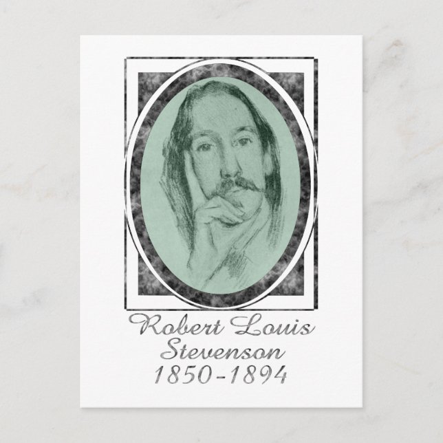 Robert Louis Stevenson Postcard (Front)