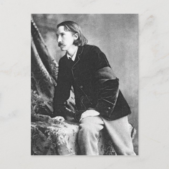 Robert Louis Stevenson Postcard (Front)