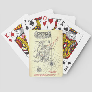 Robert Louis Stevenson's Treasure Island Map Playing Cards