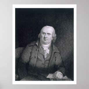 Robert Morris (1733-1806) engraved by Thomas B. We Poster