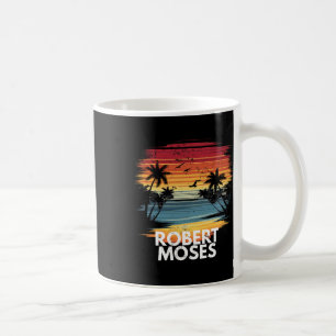 Robert Moses Surfboard Surfing Vintage Coffee Mug