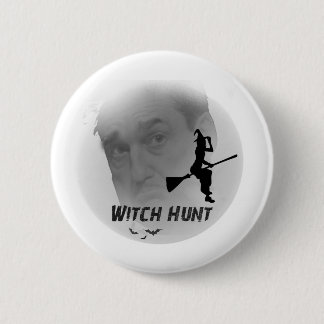 Robert Mueller-President Trump Witch Hunt Button