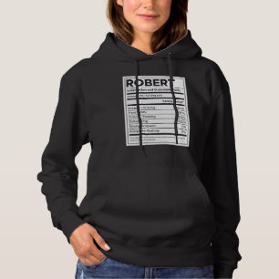 Robert Nutrition Information Problem Solving Hard Hoodie