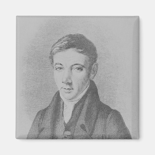 Robert Owen, 1823 Magnet (Front)