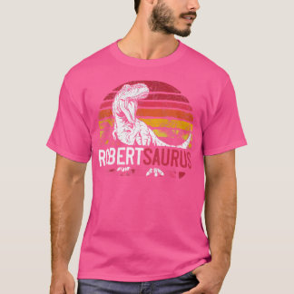 Robert Saurus Funny Personalised Dinosaur T Rex Na T-Shirt