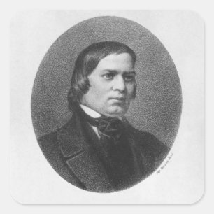 Robert Schumann, 1839 Square Sticker