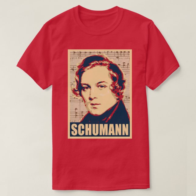 Robert Schumann 2 T-Shirt (Design Front)