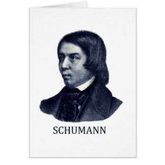 Robert Schumann, blue