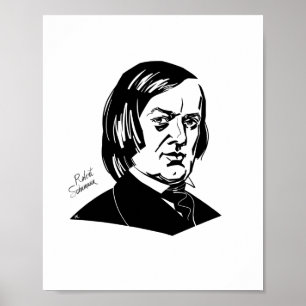 Robert Schumann Poster