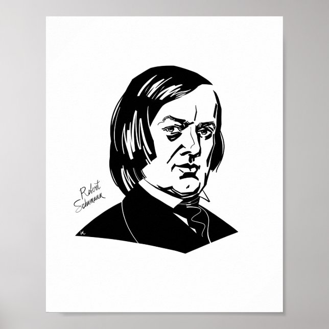 Robert Schumann Poster (Front)