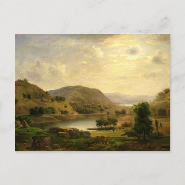 Robert Scott Duncanson - Valley Pasture Postcard (Front)