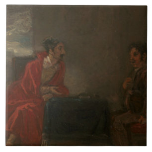 Robert Smirke - Illustration for Don Quixote Tile