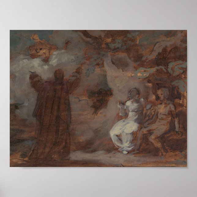 Robert Smirke - Prospero Conjuring a Masque Poster (Front)