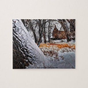 Robert Strauss Cottage Fort Collins Colorado Jigsaw Puzzle