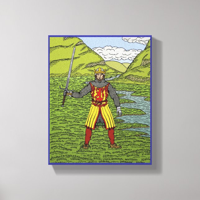 Robert the Bruce Canvas Print (Front)