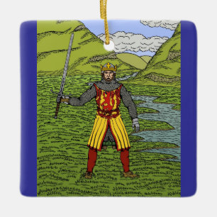 Robert the Bruce Ceramic Tree Decoration